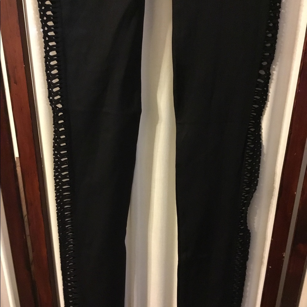 SOLD! Lot of 2 Pair of Black Leggings Both Small - Picture 7 of 8
